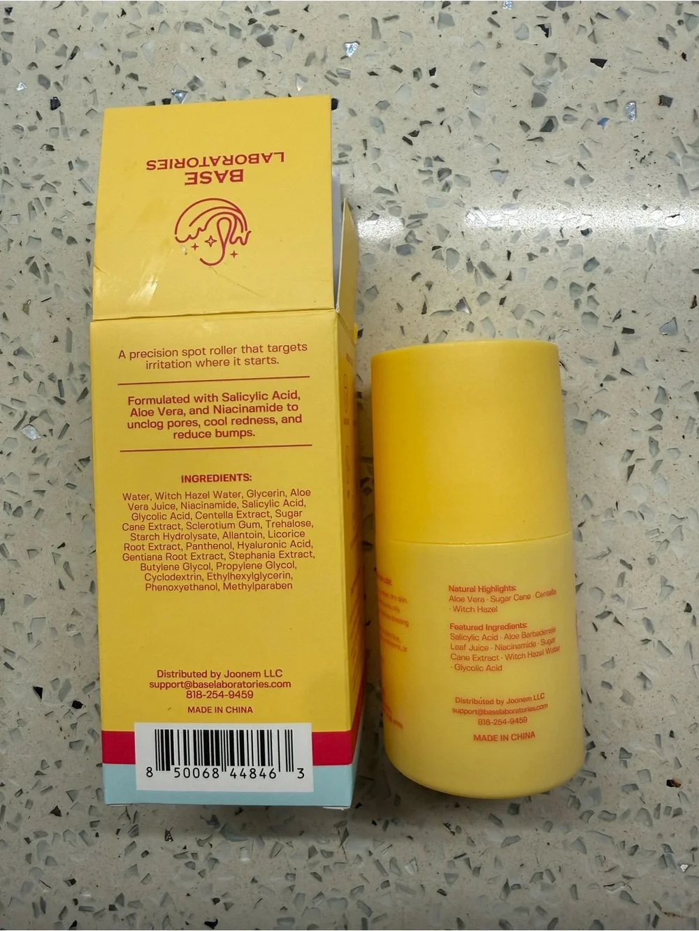 Ingrown Hair Roller Serum – Yellow
